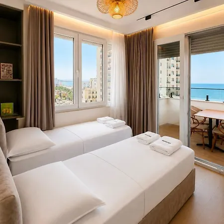 Lejlighed Seascape Premium Beachfront Golem Durrës